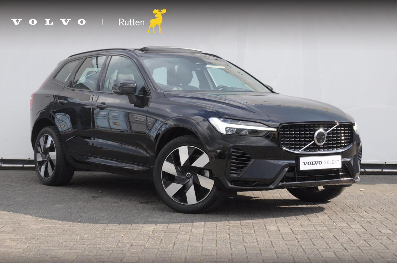 Volvo XC60 T6 350PK Automaat AWD Ultra Dark Trekhaak / BLIS / Harman Kardon audio / Head-up display / Harman Kardon audio / Panoramadak / BLIS / Elektrisch bedienbare voorstoelen / Memory seats / Verwarmbare stoelen / Keyless entry /