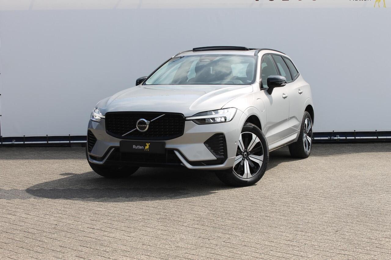 Volvo XC60 T6 350PK Automaat Plug-in hybrid AWD Plus Dark Apple Carplay / Adaptive cruise control / Panorama dak / Elektrisch bedienbare bestuurderstoel met geheugen / Keyless Entry / Elektrische achterklep