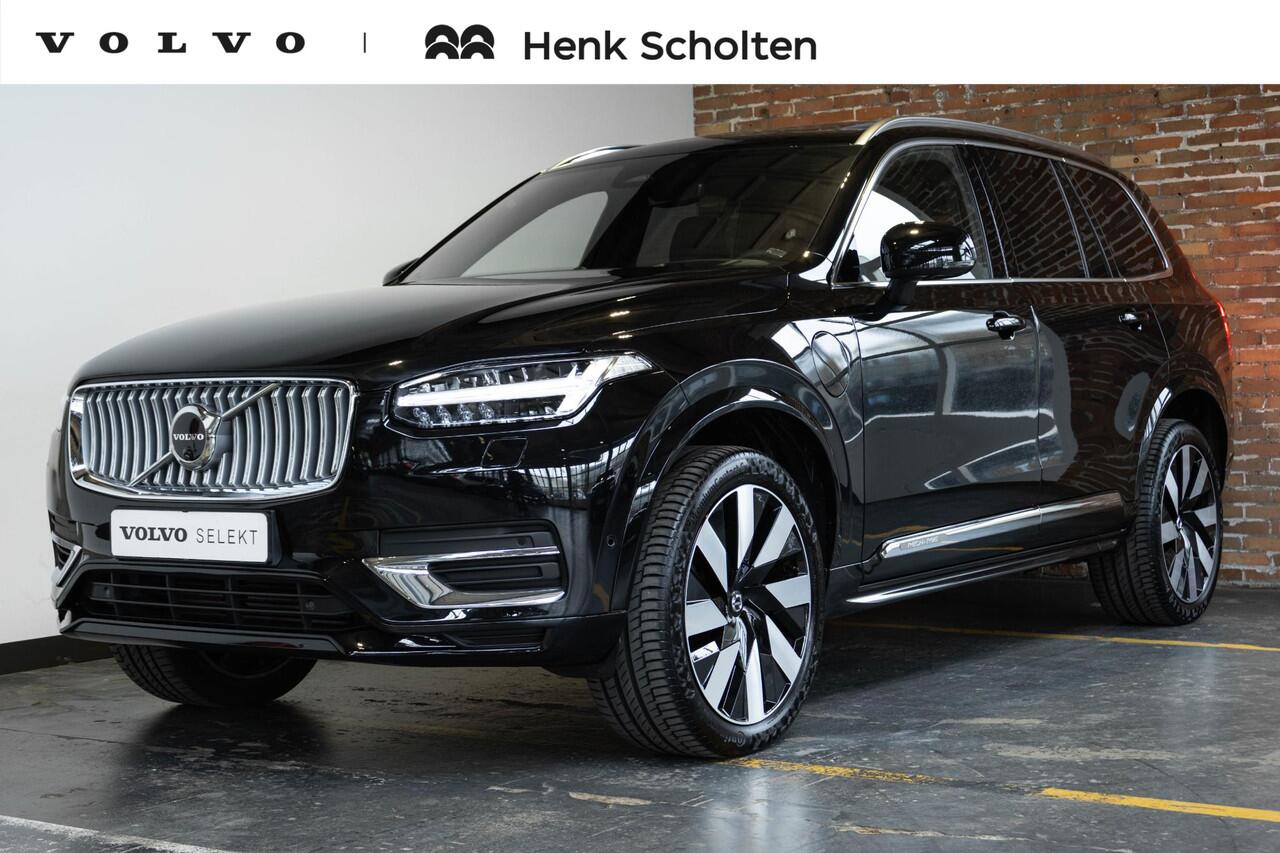 Volvo XC90 T8 Plug-in hybrid AWD Ultra Bright | Verwarmbare voorstoelen | Verwarmbaar stuurwiel | Verwarmbare achterbank | Premium audio by Bowers & Wilkins | Panoramadak | Luchtvering | Rondom zichtcamera | 21 inch Lichtmetalen velgen