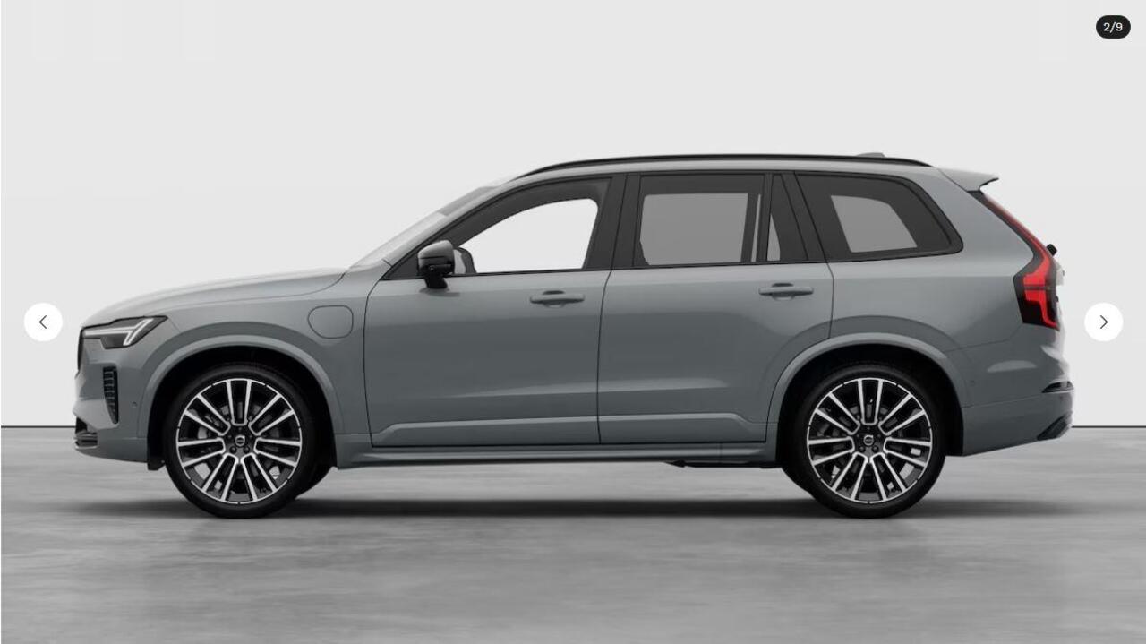 Volvo XC90 T8 Plug-in hybrid Ultra Black Ed. Exec. | Luchtvering | Bowers & Wilkins | Massage+Ventilatie | Gelamineerd Glas | Trekhaak | 22 Inch