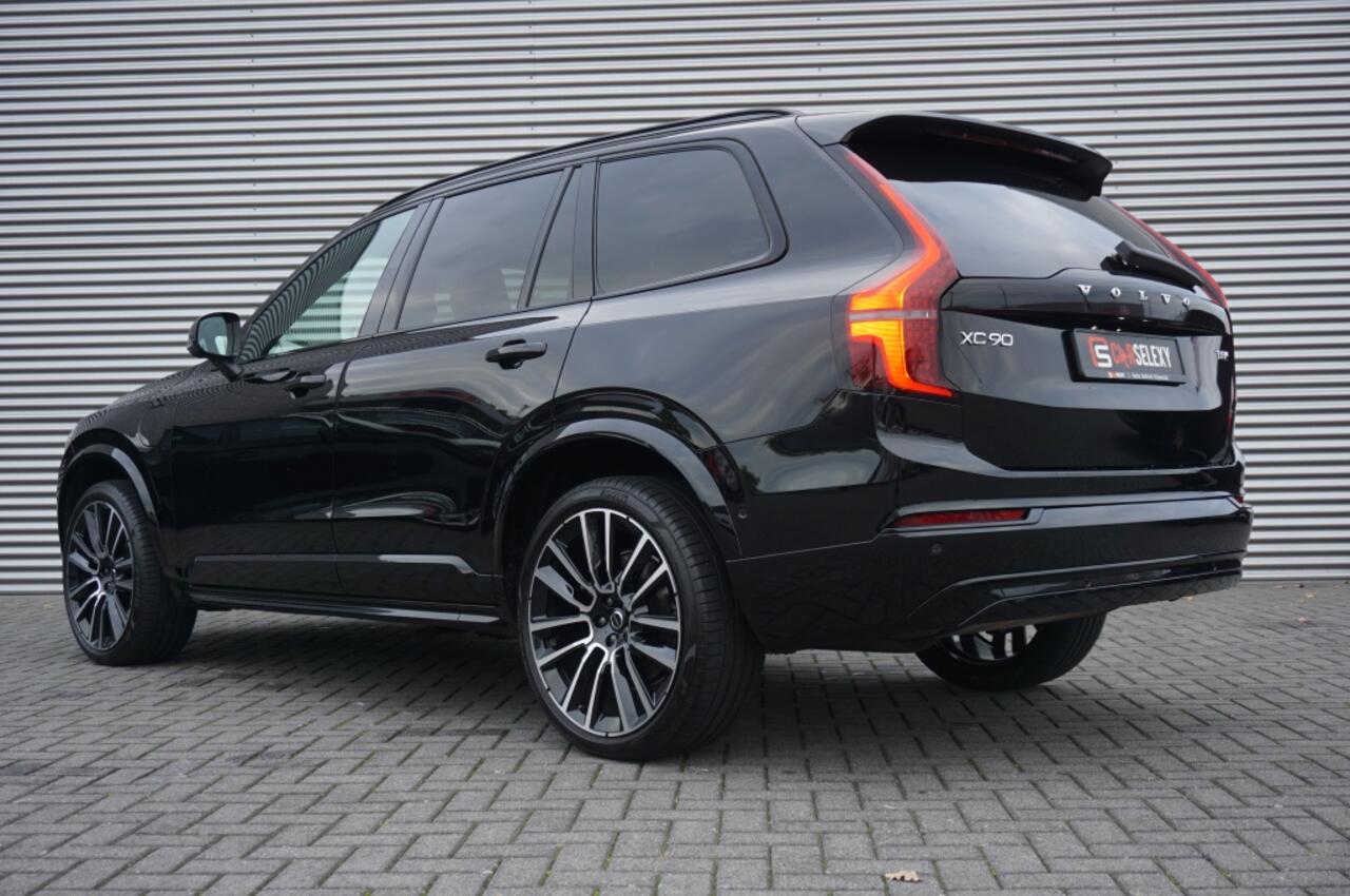Volvo XC90 455PK T8 PHEV Ultra Dark FACELIFT | LEDER | TREKHAAK EL. WEGKL.