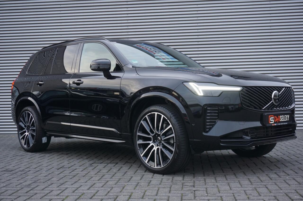 Volvo XC90 455PK T8 PHEV Ultra Dark FACELIFT | LEDER | TREKHAAK EL. WEGKL.
