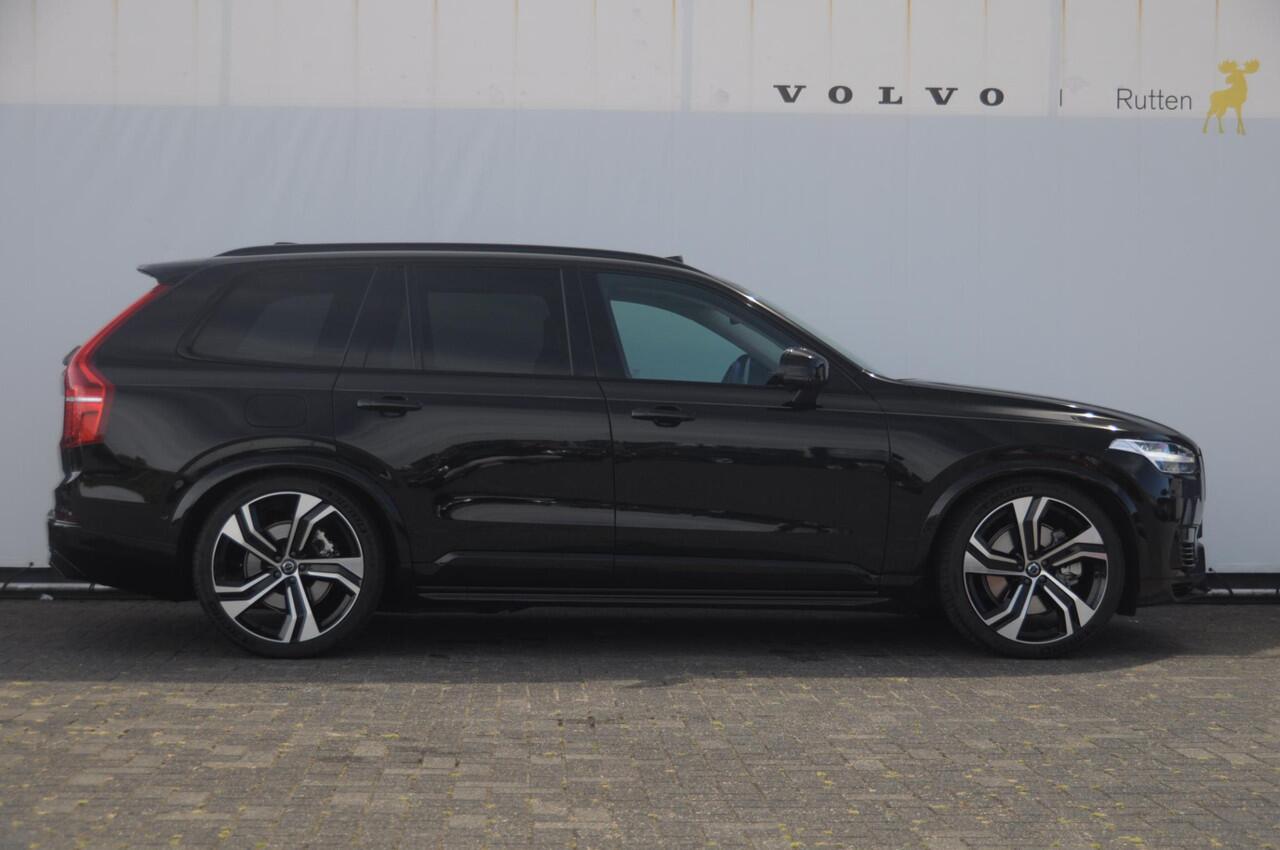 Volvo XC90 T8 455PK Recharge AWD Ultra Dark Long range / Luchtvering / Polestar Tuning / HEICO verlaging / Trekhaak / Head-up display / Stoelverwarming en ventilatie / Massagestoelen / Memory seats / Adaptive cruise control / 360 Camera /