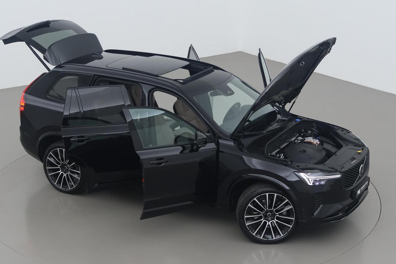 Volvo XC90 T8 Plug-in hybrid Ultra Dark | FACELIFT | Bowers&Wilkins | Massage+Ventilatie | Trekhaak | 22 Inch | Panoramadak | Head-Up | 360 Camera