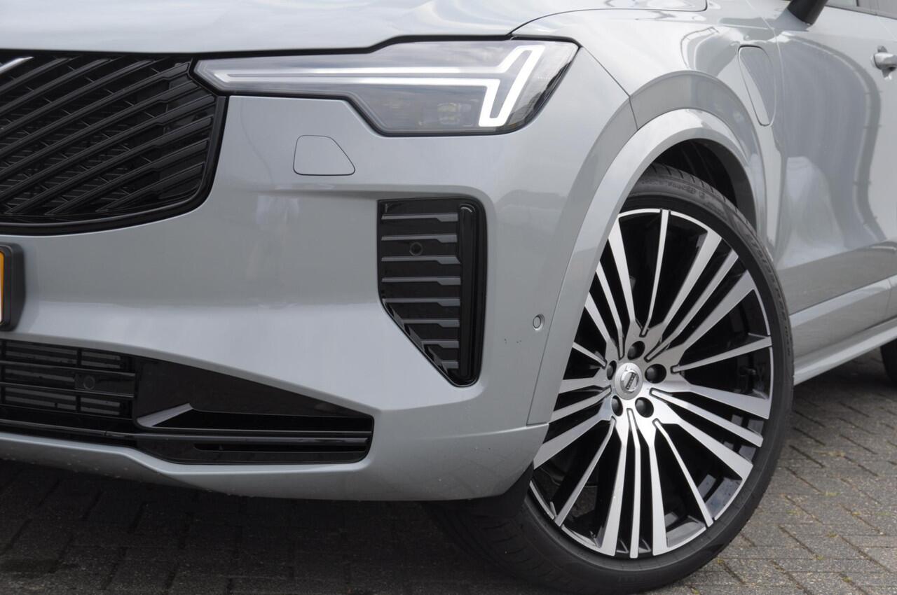 Volvo XC90 T8 455PK Automaat Plug-in hybrid AWD Ultra Dark / Luchtvering / Bowers & Wilkens / Extra getint glas / Nappa leder met Ventilatie / Gelamineerde zijruiten rondom