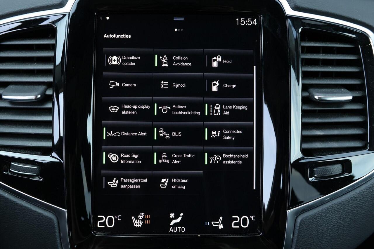 Volvo XC90 T8 Recharge AWD Inscription - Long Range - Panorama/schuifdak - IntelliSafe Assist & Surround - 360º Camera - Harman/Kardon audio - Adaptieve LED koplampen - Verwarmde voorstoelen, stuur & achterbank - Parkeersensoren voor & achter - Elektr. bedienb. voor