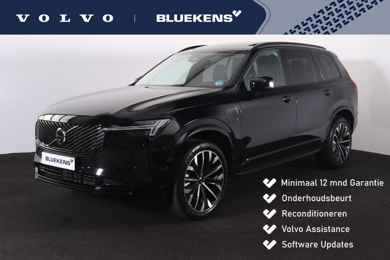 Volvo XC90 T8 Recharge AWD Plus Dark - Panorama/schuifdak - IntelliSafe Assist & Surround - 360º Camera - Harman/Kardon audio - Verwarmde voorstoelen, stuur & achterbank - Parkeersensoren voor & achter - Elektr. bedienb. voorstoelen met geheugen - Draadloze tel. lad