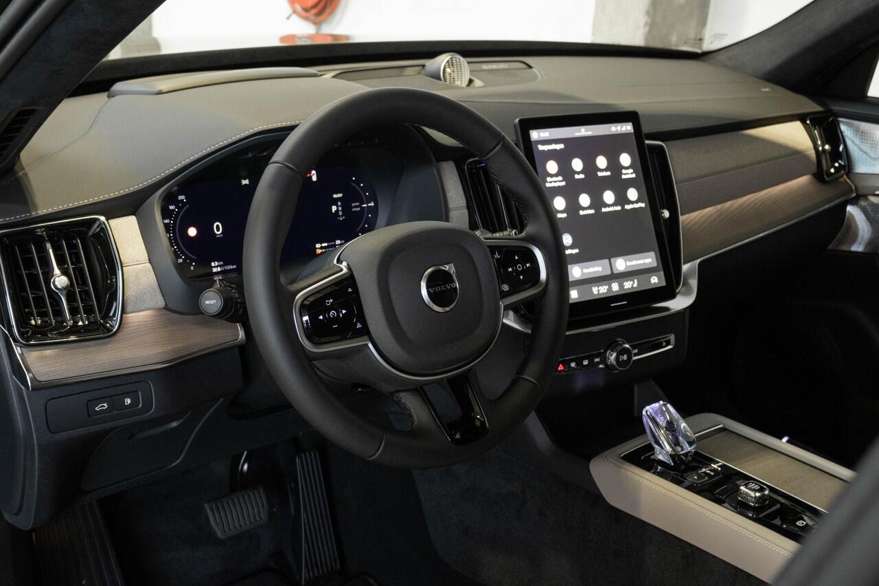 Volvo XC90 2.0 T8 Plug-in hybrid AWD Ultra Bright Executive Edition | Luchtvering | Bowers & Wilkins | Geventileerde Voorstoelen | Massagefunctie | Head-Up Display | 22" Lichtmetalen Wielen |