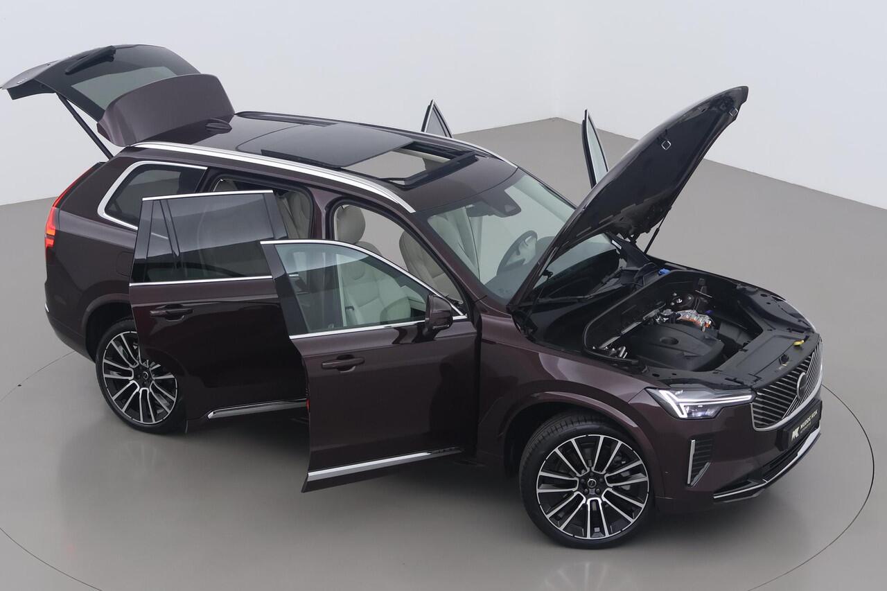 Volvo XC90 T8 Plug-in hybrid Ultra Bright | FACELIFT | Luchtvering | Bowers&Wilkins | Massage+Ventilatie | Head-Up | 22 Inch