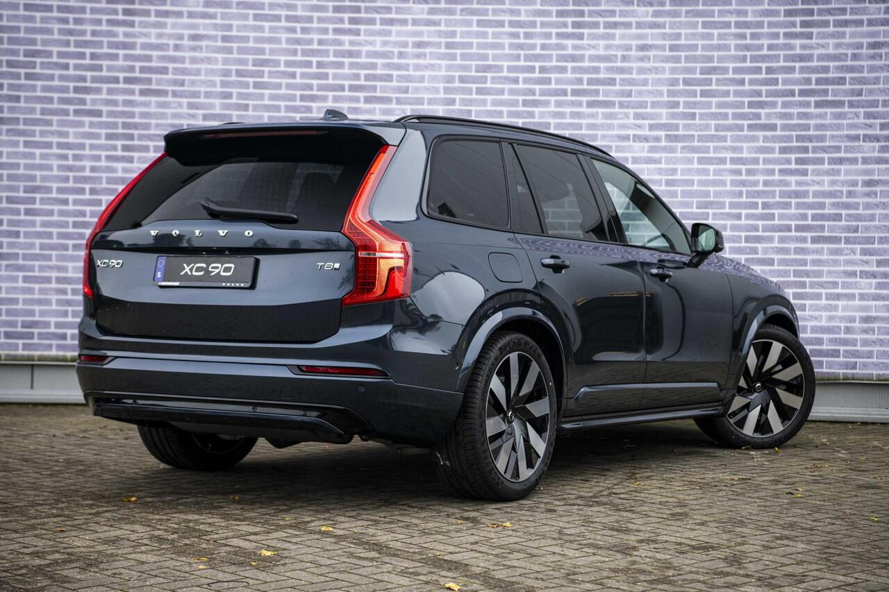 Volvo XC90 2.0 T8 Plug-in hybrid AWD Ultra Dark | Trekhaak | Edition Pack | Donker Glas | Luchtvering | Bowers & Wilkins | Stoel Ventilatie & Massage |