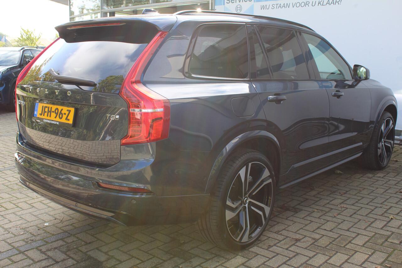 Volvo XC90 2.0 T8 Recharge AWD Ultra Dark | Incl. 12 maanden Garantie | Panorama dak | Massage stoelen | Stoel & Stuur verwarming | Stoelventilatie | Elektrisch verstelbare stoelen met memory | Stoelverwarming achter | 360* Camera | Elektrische kofferklep | Bower & 