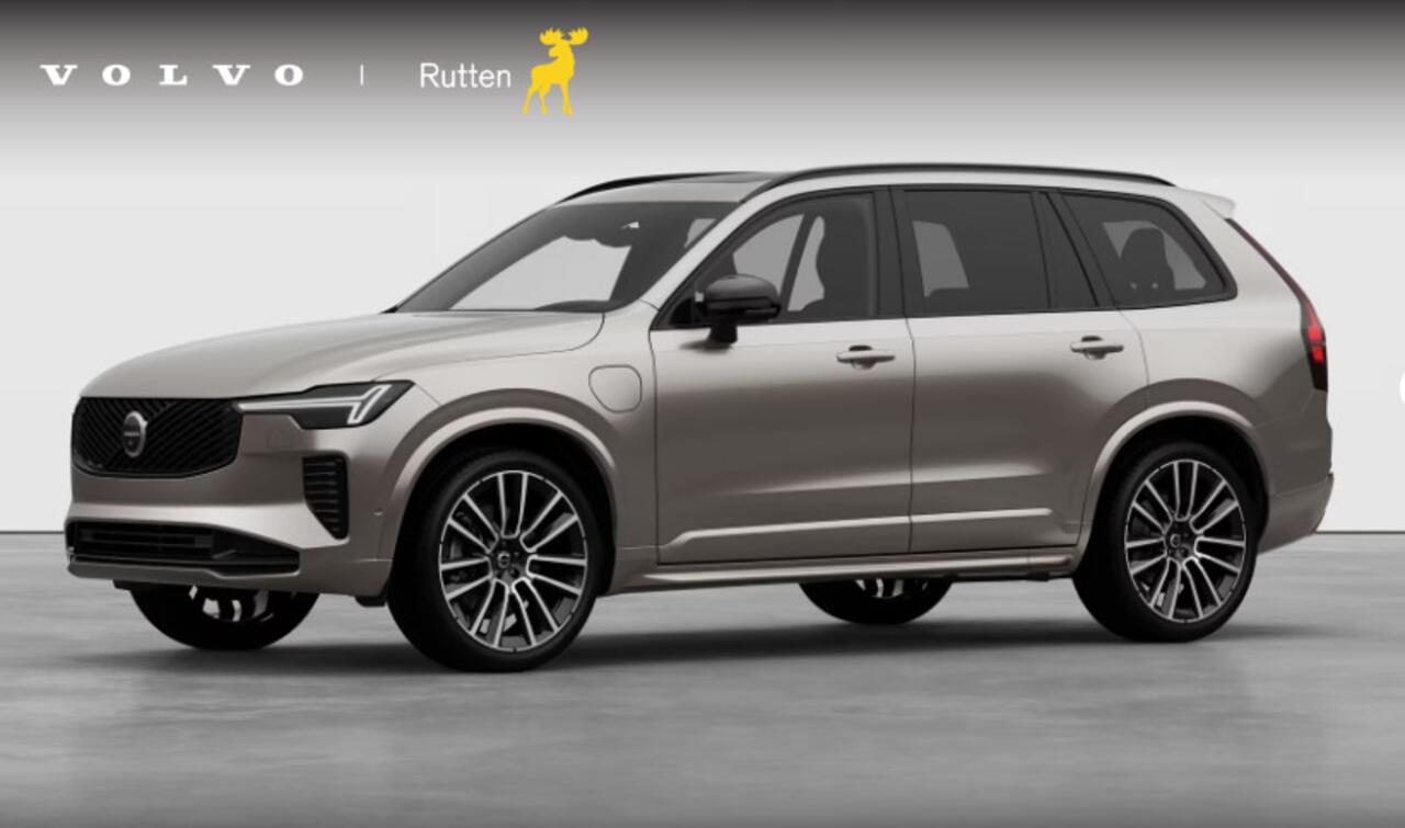 Volvo XC90 2.0 T8 Plug-in hybrid AWD Ultra Dark Luchtvering / Bowers & Wilkins / Stoelventilatie / Stoelmassage / Panoramadak / Gelamineerde ruiten rondom / Apple carplay / Adaptive cruise control / 22" lichtmetalen velgen /