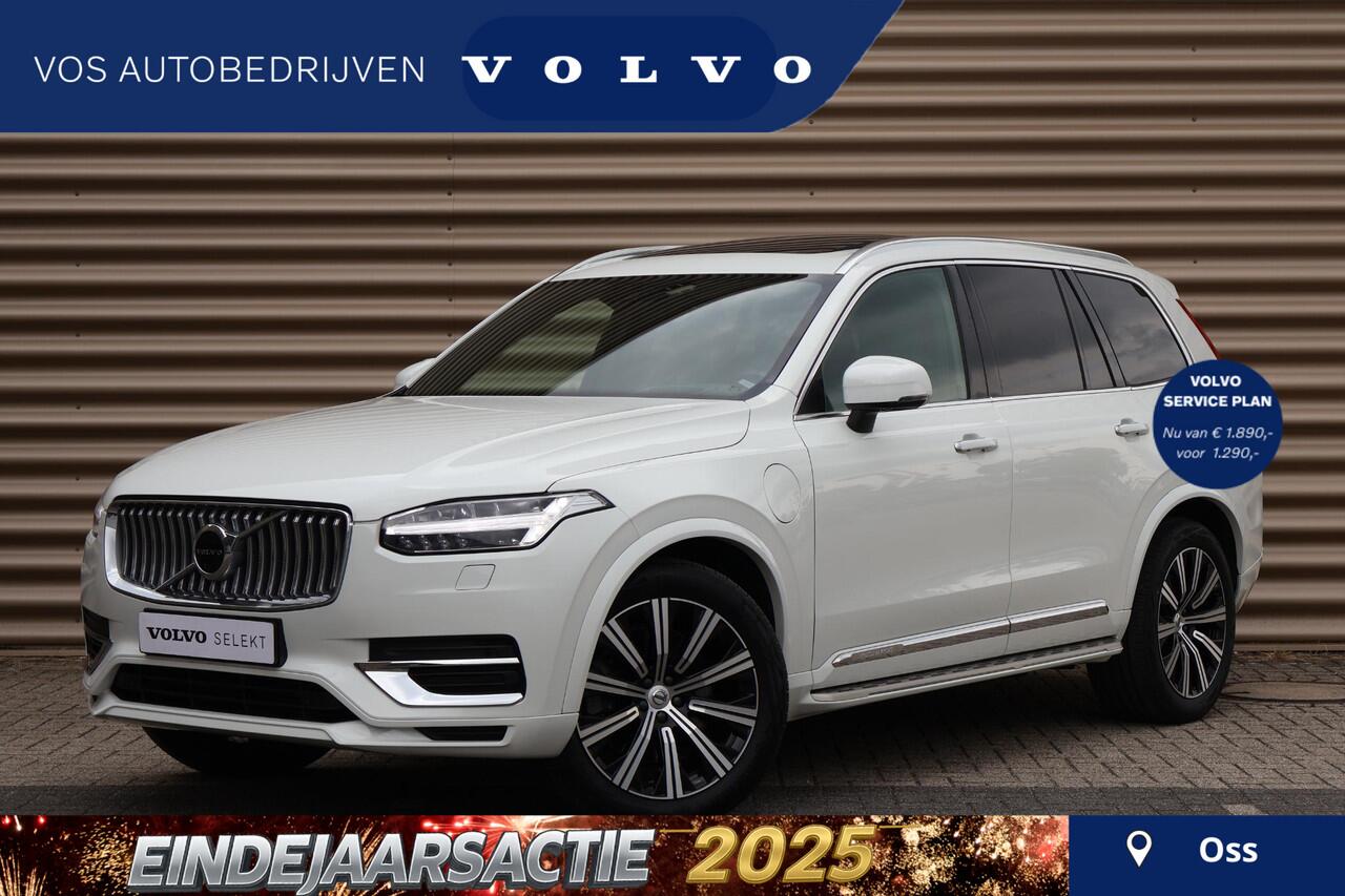 Volvo XC90 T8 Recharge AWD Inscription | Longe Range | Luchtvering | Wool blend bekleding | Panoramadak | Pilot assist