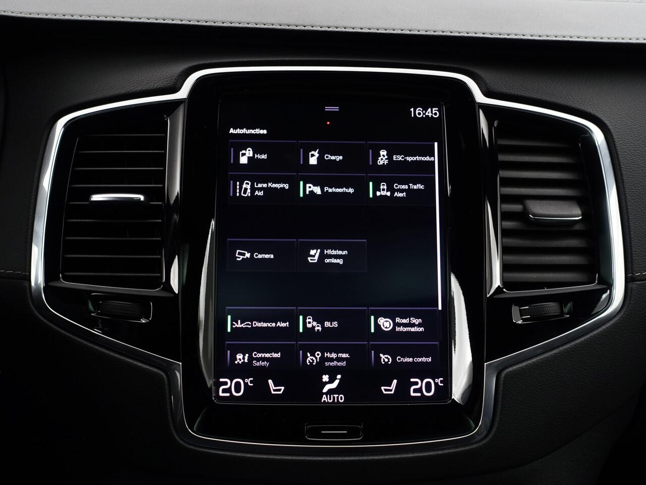 Volvo XC90 2.0 T8 Twin Engine AWD R-Design- 7 Pers, Carbon Afwerking, Panoramadak, 360 Camera, Carplay, Android Auto