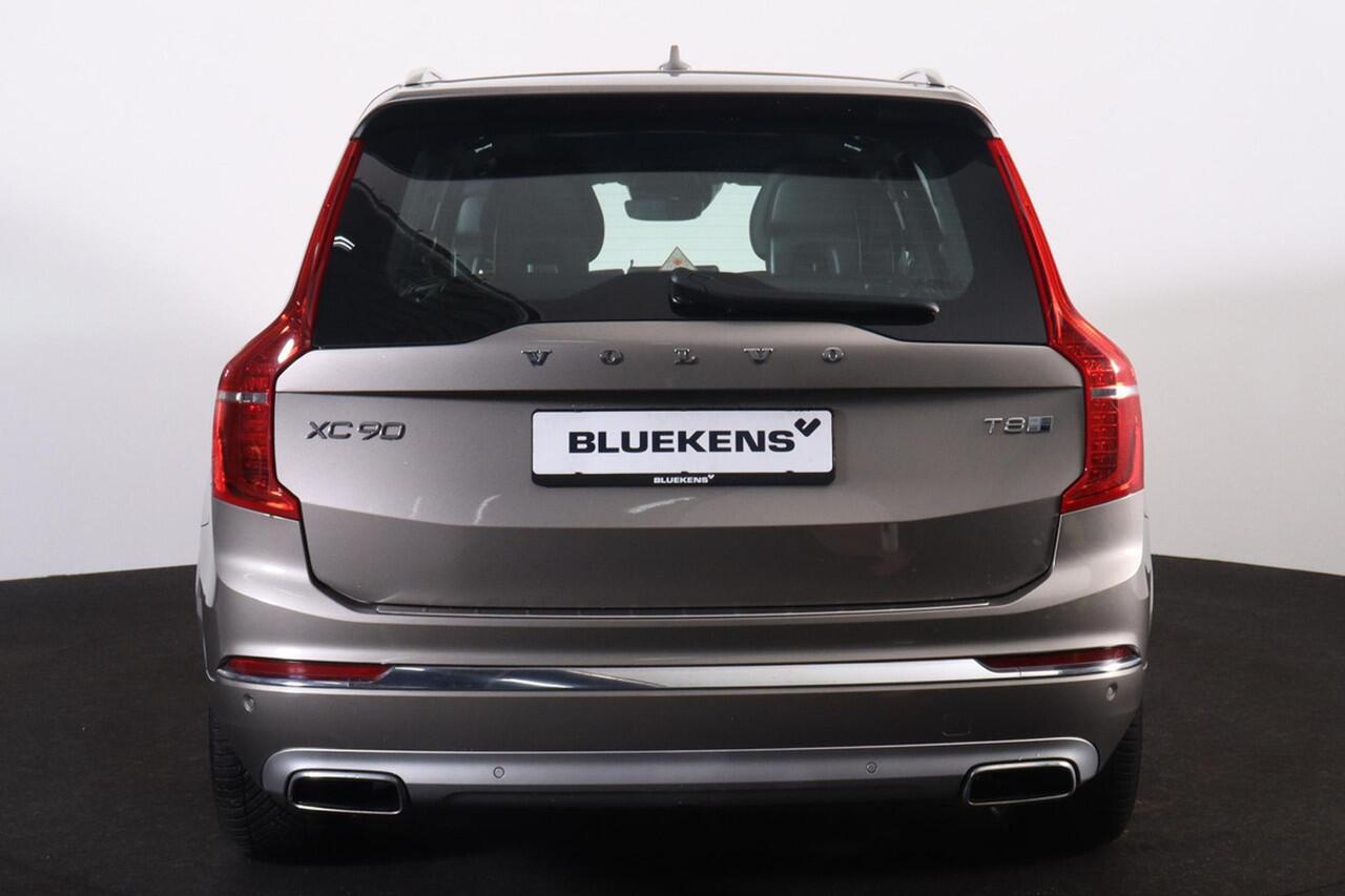 Volvo XC90 T8 AWD Inscription Intro Edition - Luchtvering - Panorama/schuifdak - IntelliSafe Assist & Surround - 360º Camera - Harman/Kardon audio - Adaptieve LED koplampen - Verwarmde voorstoelen - Parkeersensoren voor & achter - Elektr. bedienb. voorstoelen met ge