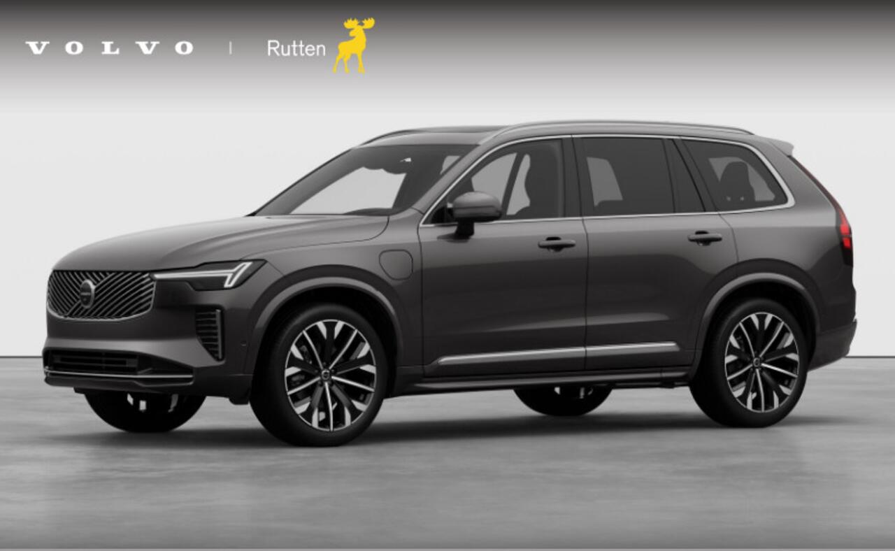 Volvo XC90 T8 455PK Automaat Plug-in hybrid AWD Ultra Bright Luchtvering / Trekhaak / Panoramadak / Google services / Elektrisch bedienbare voorstoelen met geheugen / Stoelverwarming voor en achter