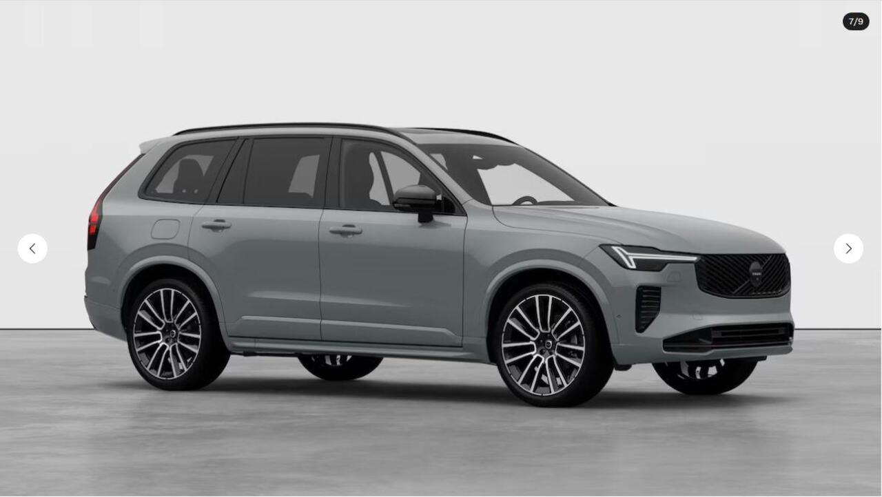 Volvo XC90 T8 Plug-in hybrid Ultra Black Ed. Exec. | Luchtvering | Bowers & Wilkins | Massage+Ventilatie | Gelamineerd Glas | Trekhaak | 22 Inch