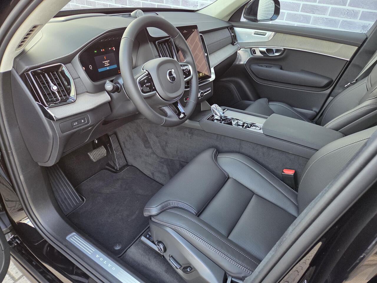 Volvo XC90 T8 Plug-in hybrid AWD Ultra Bright | Nappa leder met massage | Actieve luchtvering | Bowers & Wilkins | 22" 7-Dubbel Spaaks | Extra getint glas