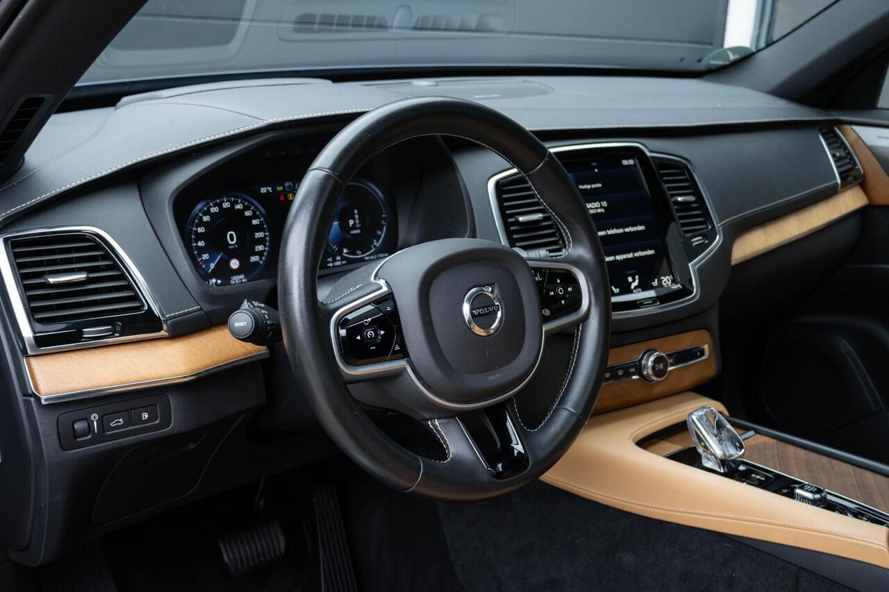 Volvo XC90 T8 Twin Engine AWD Inscription Intro Edition | Verwarmbare voorstoelen | Verwarmbaar stuurwiel | Verwarmbare achterbank | Premium audio | Panoramadak | Rondom zichtcamera | 20 inch Lichtmetalen velgen