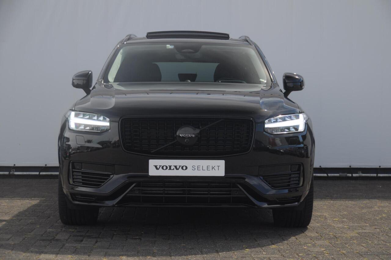 Volvo XC90 T8 455PK Recharge AWD Ultra Dark Long range / Luchtvering / Polestar Tuning / HEICO verlaging / Trekhaak / Head-up display / Stoelverwarming en ventilatie / Massagestoelen / Memory seats / Adaptive cruise control / 360 Camera /