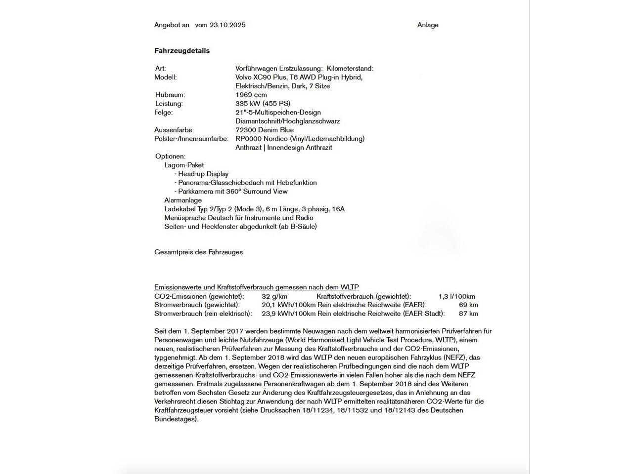 Volvo XC90 2.0 T8 Plug-in hybrid AWD Plus Dark Facelift . Nu met ¤ 24.075 korting