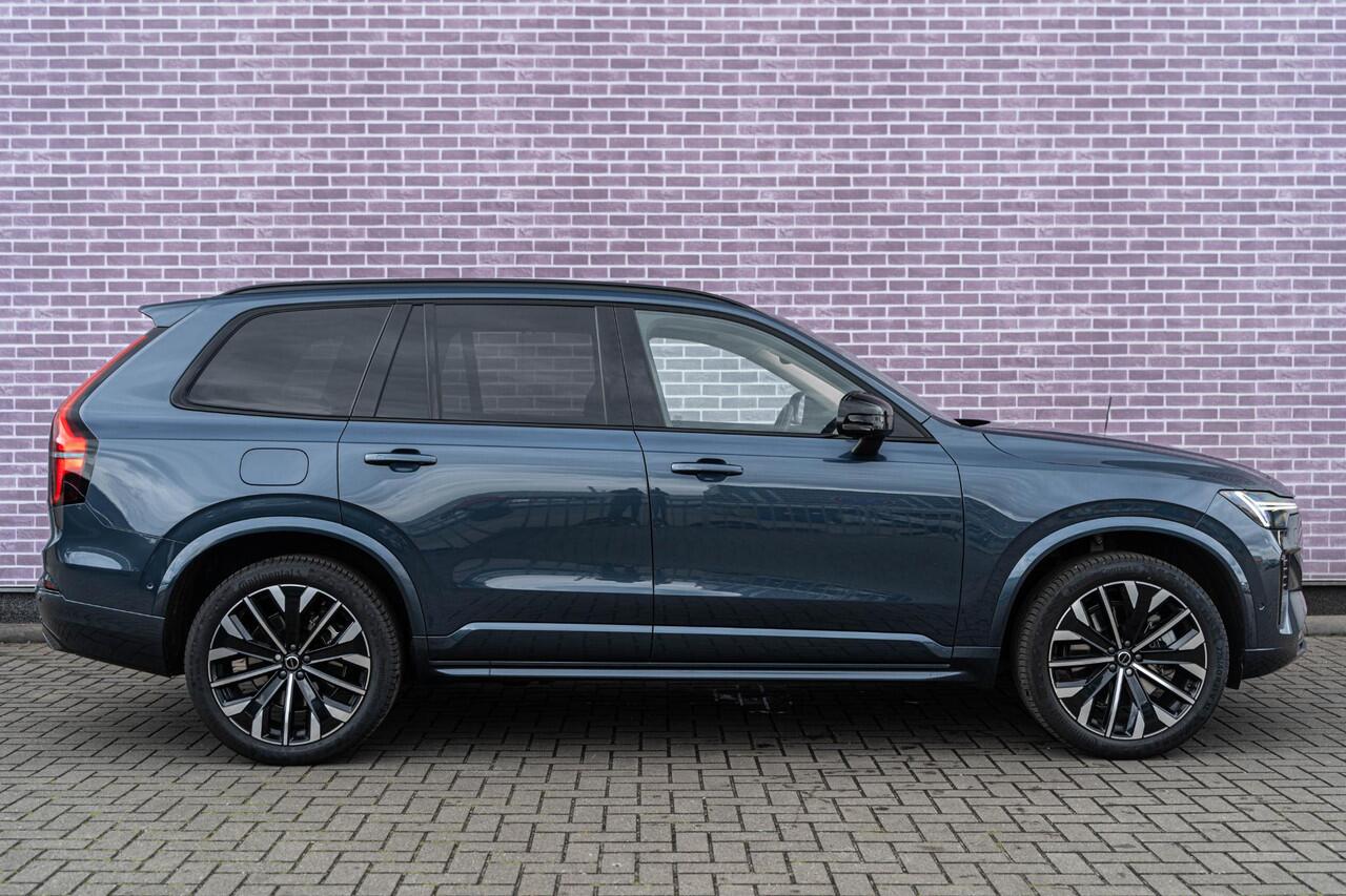 Volvo XC90 T8 Plug-in hybrid AWD Ultra Dark | 7-Zits | Google | Longe Range | Luchtvering | Gelamineerde Zijruiten | 360 Camera | BLIS | LED Matrix Koplampen | Adaptive Cruise Control | Dodehoekdetectie | Harman Kardon Audio | Elek. Achterklep