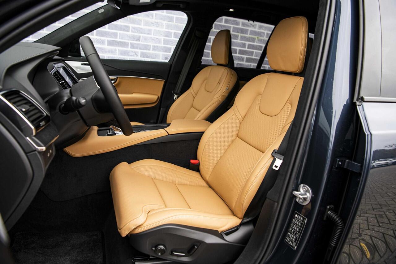 Volvo XC90 2.0 T8 Plug-in hybrid AWD Ultra Dark | Trekhaak | Edition Pack | Donker Glas | Luchtvering | Bowers & Wilkins | Stoel Ventilatie & Massage |