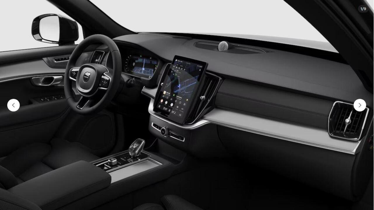 Volvo XC90 T8 Plug-in hybrid Ultra Black Ed. Exec. | Luchtvering | Bowers & Wilkins | Massage+Ventilatie | Gelamineerd Glas | Trekhaak | 22 Inch