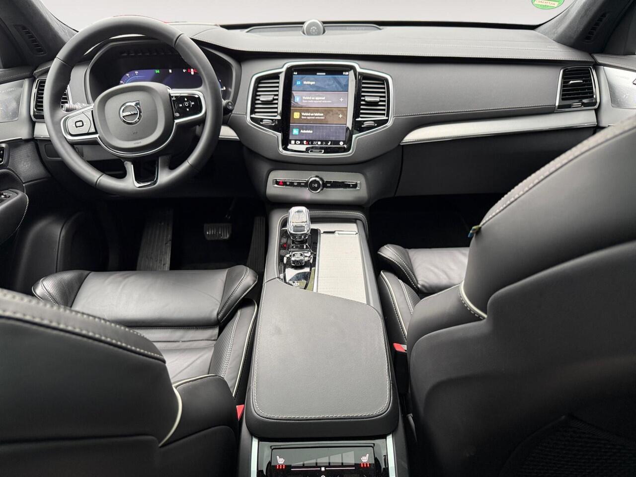 Volvo XC90 2.0 T8 Recharge AWD Ultimate Bright | Gelamineerd glas | Extra getint glas | Nappa lederen bekleding |