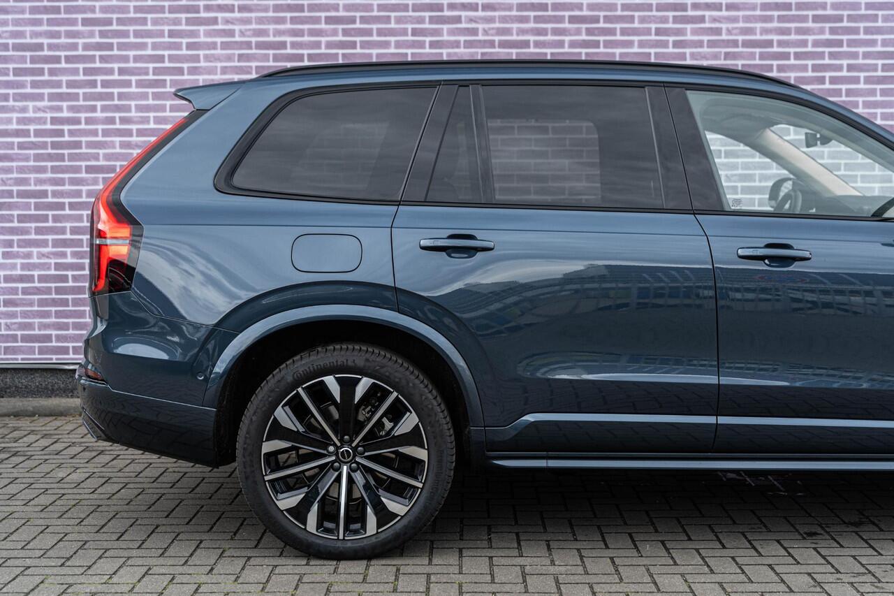 Volvo XC90 T8 Plug-in hybrid AWD Ultra Dark | 7-Zits | Google | Longe Range | Luchtvering | Gelamineerde Zijruiten | 360 Camera | BLIS | LED Matrix Koplampen | Adaptive Cruise Control | Dodehoekdetectie | Harman Kardon Audio | Elek. Achterklep