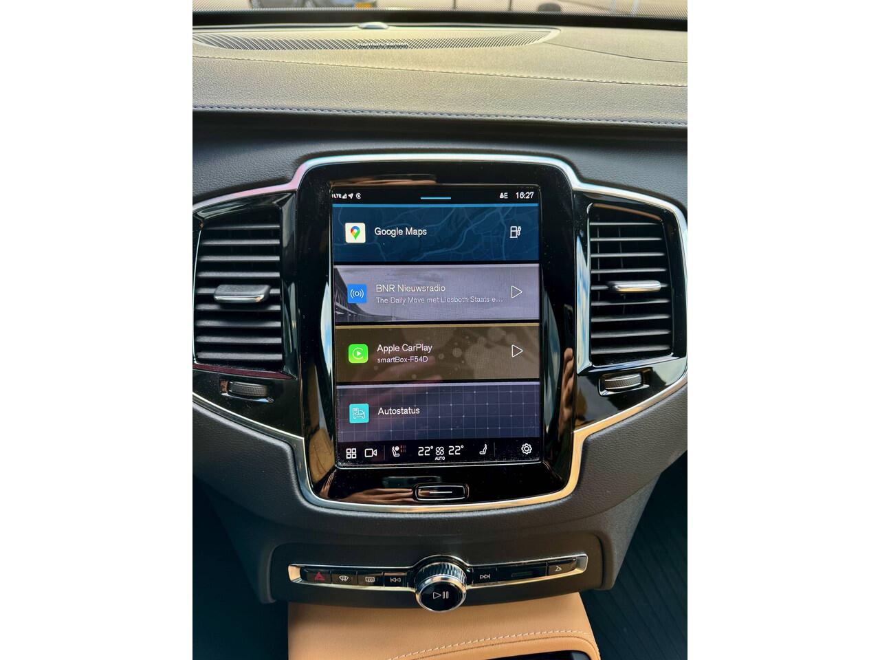 Volvo XC90 2.0 T8 Recharge AWD Ultra Dark 22" LEDER LUCHTVERING MASSAGE