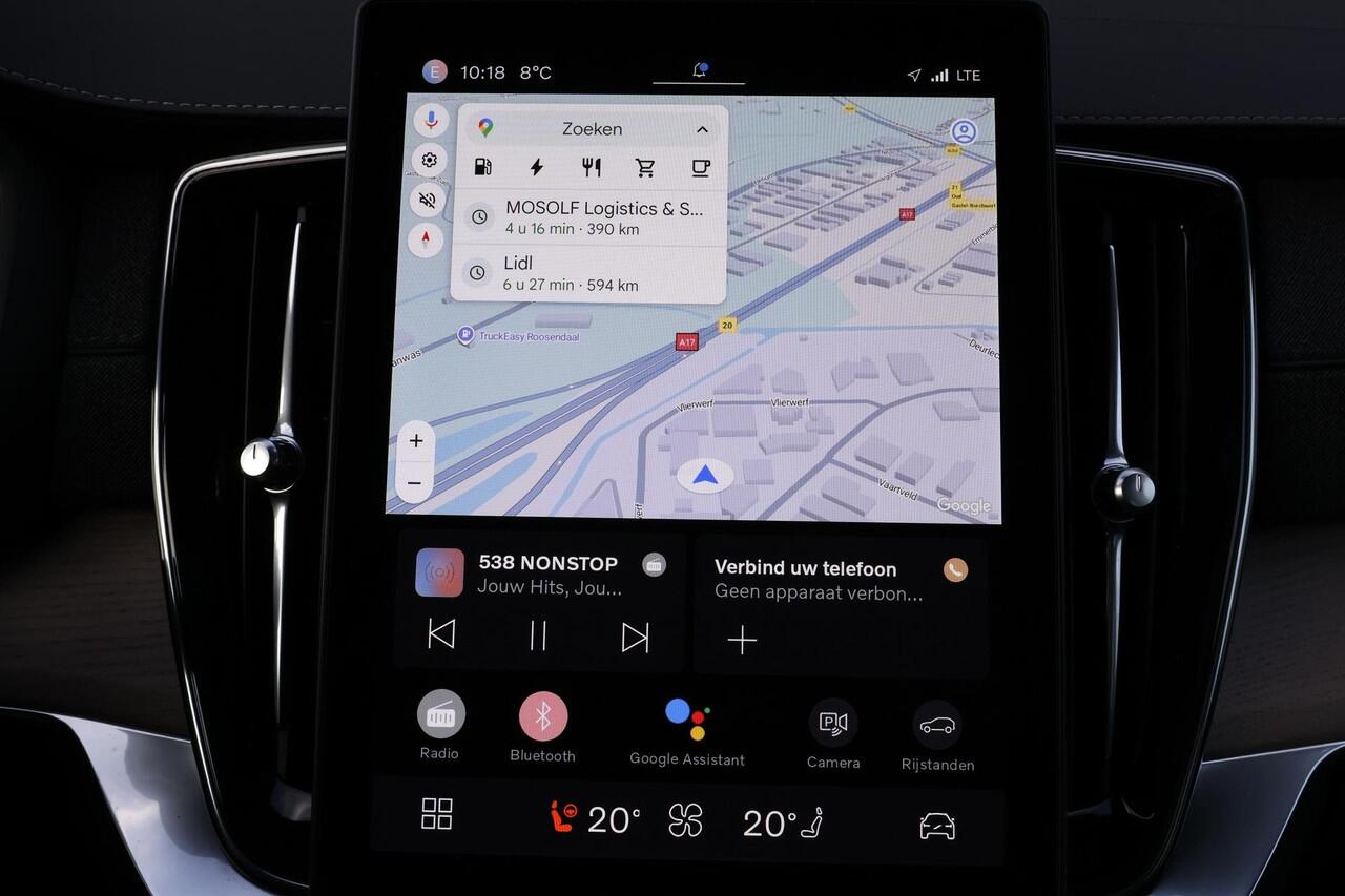 Volvo XC90 T8 Recharge AWD Plus Bright - Panorama/schuifdak - IntelliSafe Assist & Surround - 360º Camera - Harman/Kardon audio - Adaptieve LED koplampen - Verwarmde voorstoelen, stuur & achterbank - Parkeersensoren voor & achter - Elektr. bedienb. voorstoelen met g