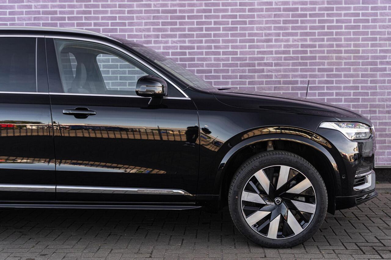Volvo XC90 T8 Recharge AWD Ultimate Bright | 7-Zits | Longe Range | Google | Schuif-/Kanteldak | Head-Up Display | 360 Camera | Keyless | Getint Glas | Adaptieve Cruise | DAB | Stoel-/Stuurverwarming | Harman Kardon Audio | 21" LM