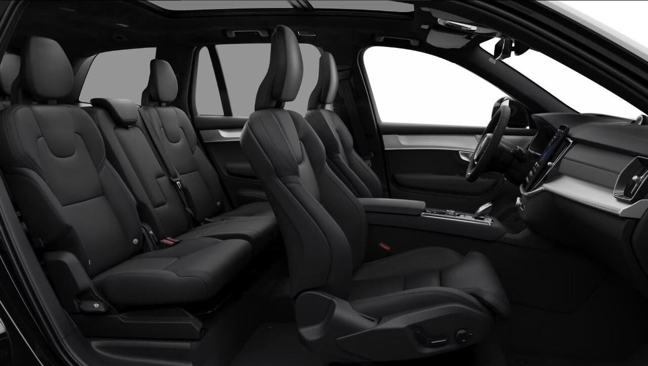 Volvo XC90 T8 Plug-in hybrid AWD Ultra Black Ed. Exec. | Long Range | Google | Adaptieve Cruise Control | Bowers & Wilkins Audio | Memory | Gelamineerde Zijruiten | Luchtvering | Elek. Stoelen | Massage | Keyless | Elek. Achterklep | Schuif-/Kanteldak | Zitverlening