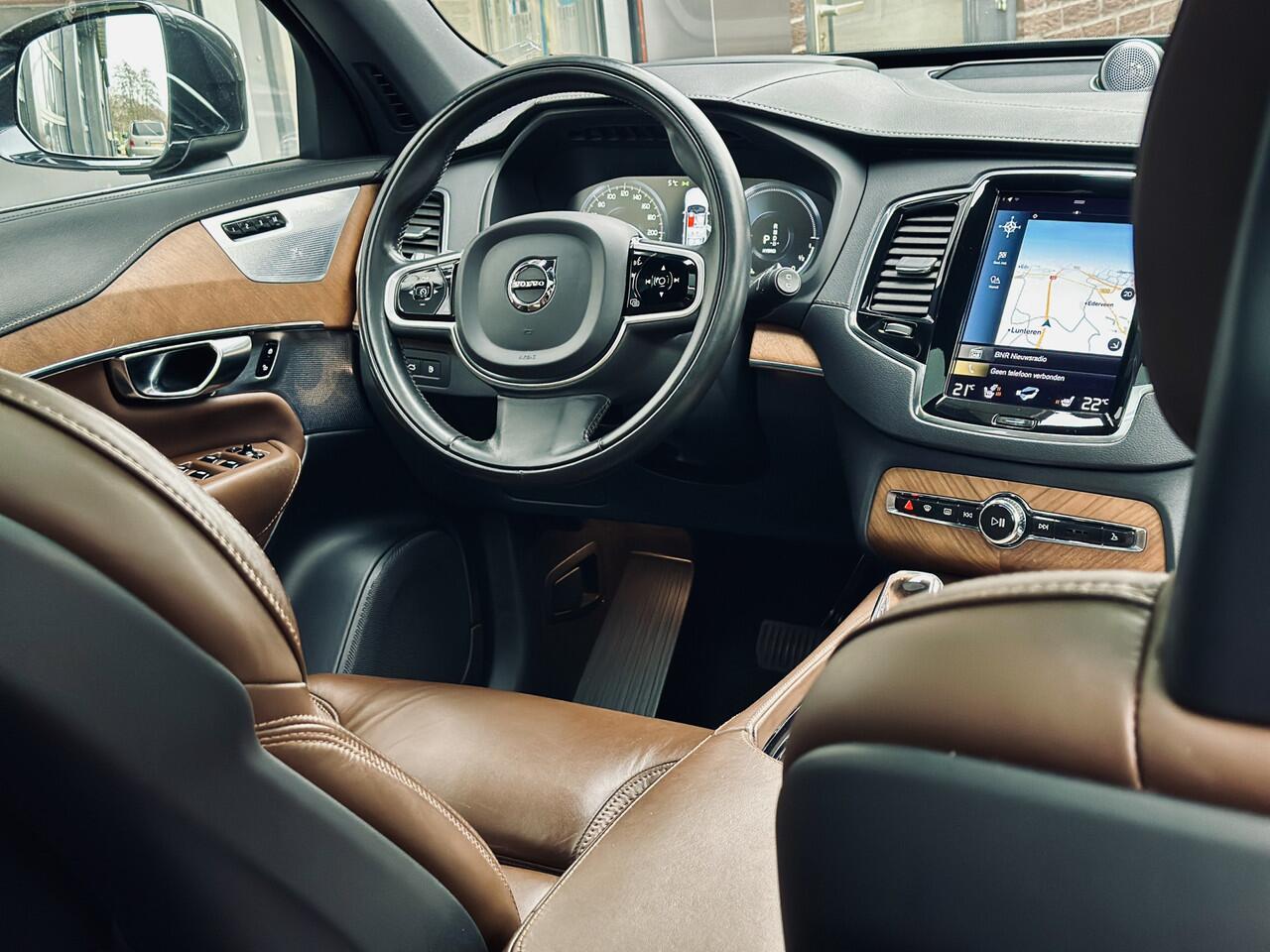 Volvo XC90 2.0 T8 Twin Engine AWD Inscription | Panodak | Luchtvering | Trekhaak | Bower & Wilkins | 21" Wielen | Head Up | Keyless | Marge