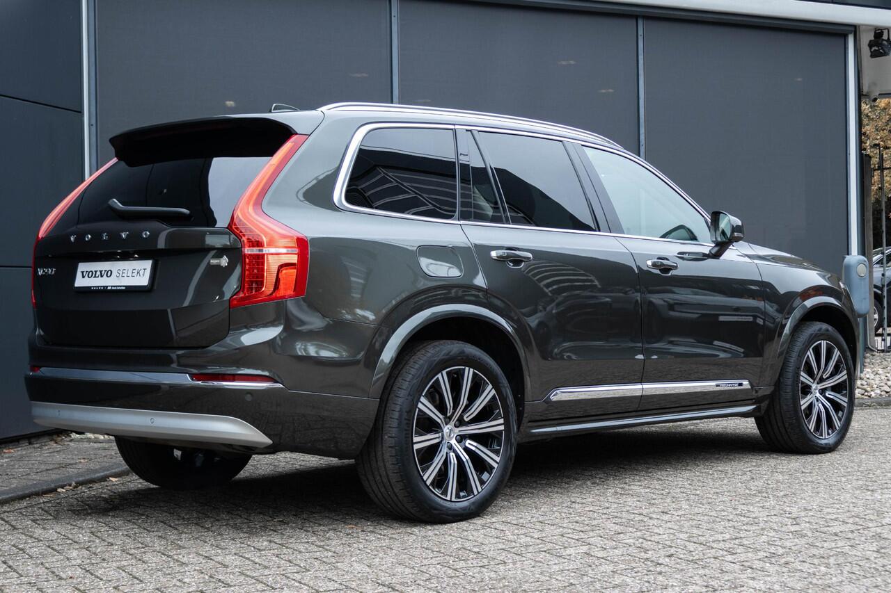 Volvo XC90 T8 Automaat Recharge AWD Inscription | Long Range | 360? camera | Premium audio by Harman Kardon | Panoramadak | BLIS | Semi elektrische trekhaak | Stoel- en stuurverwarming | Draadloze telefoonlader | Google