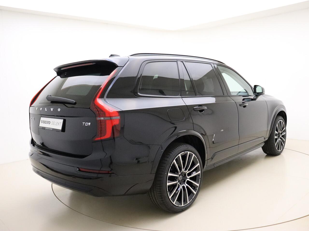 Volvo XC90 T8 455pk AWD Ultra Dark / Luchtvering / B&W Audio / Stoelventilatie / Massage / Gelamineerde zijruiten /