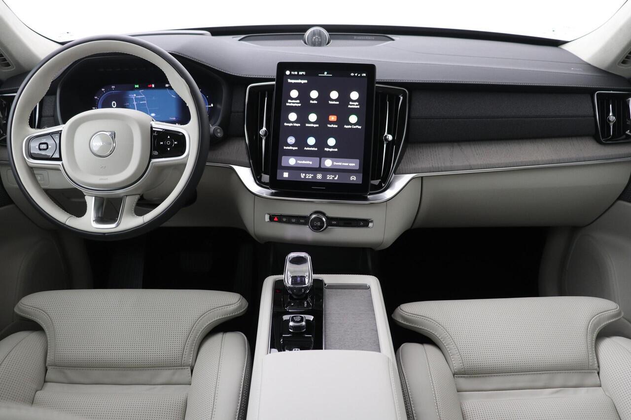 Volvo XC90 T8 Plug-in hybrid Ultra Bright | FACELIFT | Luchtvering | Bowers&Wilkins | Massage+Ventilatie | Head-Up | 22 Inch