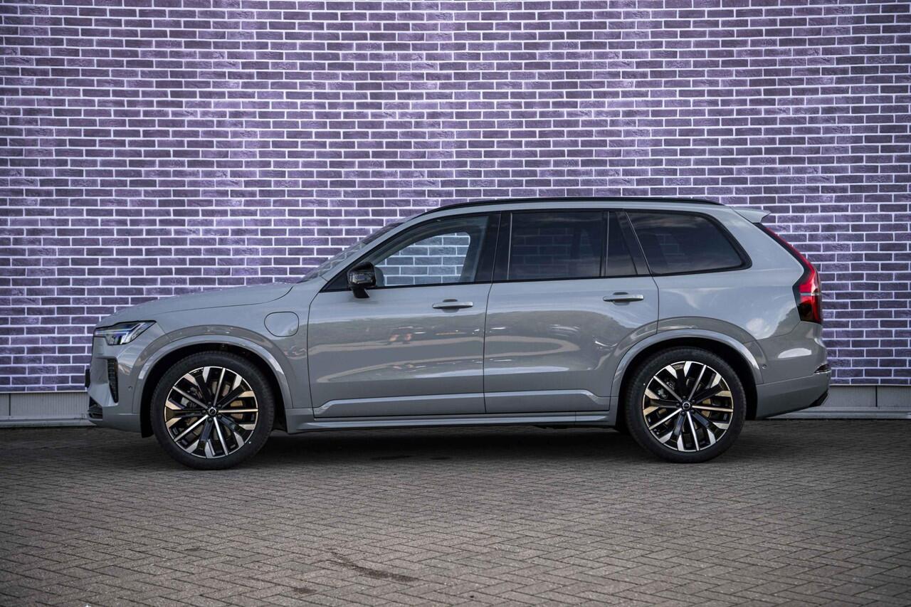 Volvo XC90 2.0 T8 Plug-in hybrid AWD Ultra Dark | Luchtvering | Trekhaak | Bowers & Wilkins | Stoelventilatie | Stoelmassage | Donker Glas |