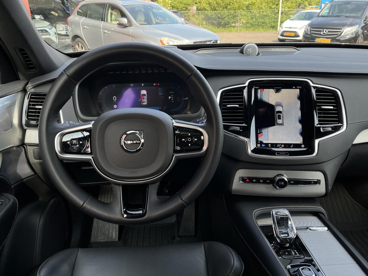 Volvo XC90 2.0 T8 Plug-in hybrid AWD Ultimate Dark | Luchtvering | Bowers & Wilkins Audio | Trekhaak | Carplay | 360'' Camera