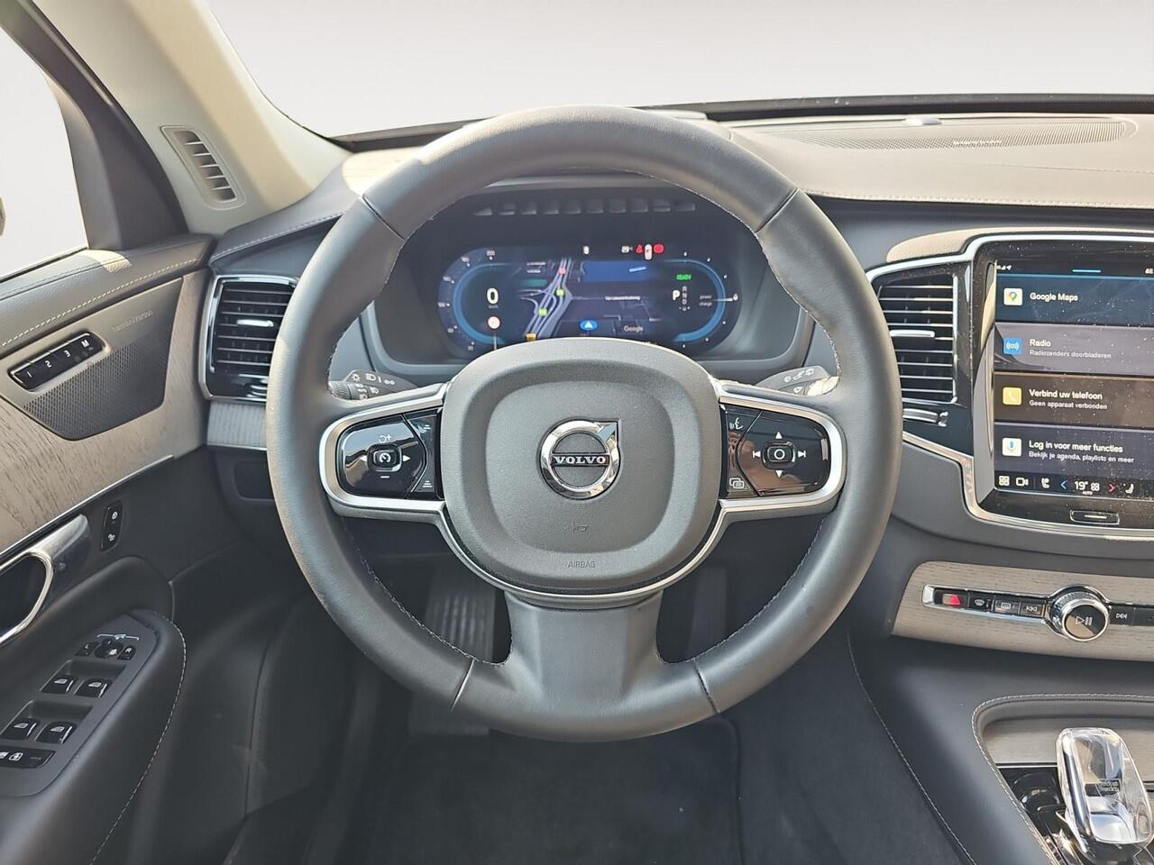 Volvo XC90 2.0 T8 Recharge AWD Plus Bright | Luchtvering | Nappa lederen bekleding | Panoramadak | Head-up Display |