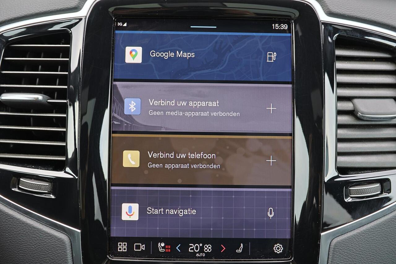 Volvo XC90 T8 Recharge AWD Ultra Dark - Luchtvering - Panorama/schuifdak - IntelliSafe Assist & Surround - Bowers & Wilkins audio - 360º Camera - Adaptieve LED koplampen - Verwarmde voorstoelen, stuur & achterbank - Parkeersensoren voor & achter - Elektr. bedienb. v