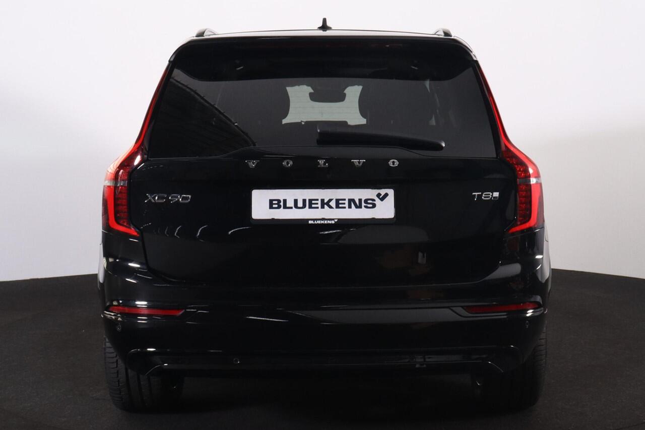Volvo XC90 T8 Recharge AWD Plus Dark - Panorama/schuifdak - IntelliSafe Assist & Surround - 360º Camera - Harman/Kardon audio - Verwarmde voorstoelen, stuur & achterbank - Parkeersensoren voor & achter - Elektr. bedienb. voorstoelen met geheugen - Draadloze tel. lad