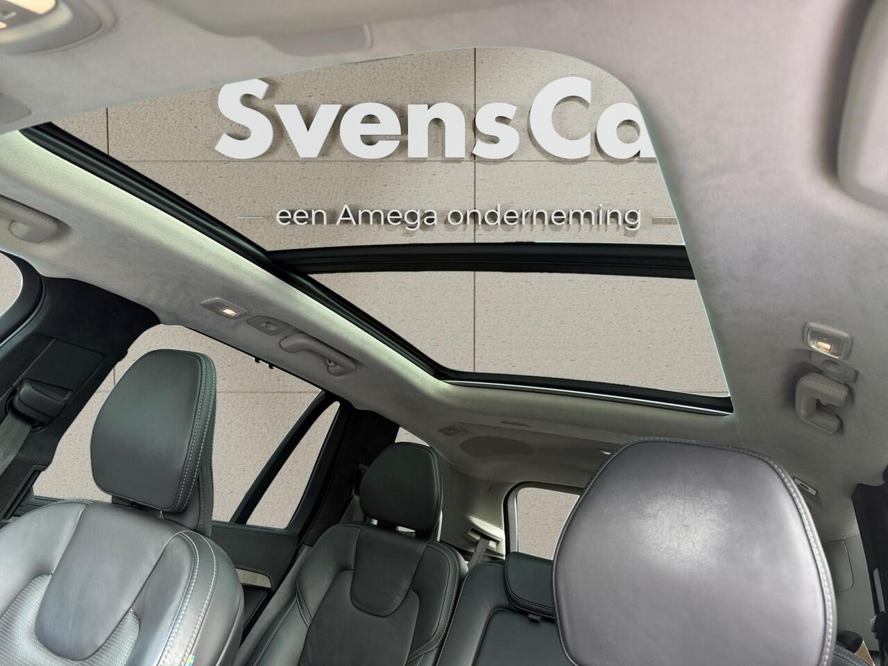 Volvo XC90 2.0 T8 Recharge AWD Ultimate Dark | Luchtvering | Extra getint glas | Trekhaak | Stoelverwarming en ventilatie |