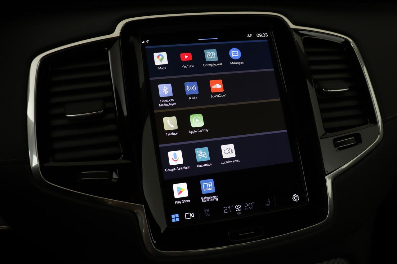 Volvo XC90 T8 RECHARGE AWD ULTIMATE BRIGHT -PANO.DAK|BOWERS&WILKINS|360°CAM|TREKHAAK|HEAD-UP DISP.