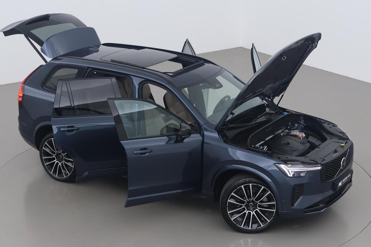 Volvo XC90 T8 Plug-in hybrid Ultra Dark | Cardamom | FACELIFT | Bowers&Wilkins | Massage+Ventilatie | Trekhaak | 22 Inch | Panoramadak | Head-Up |