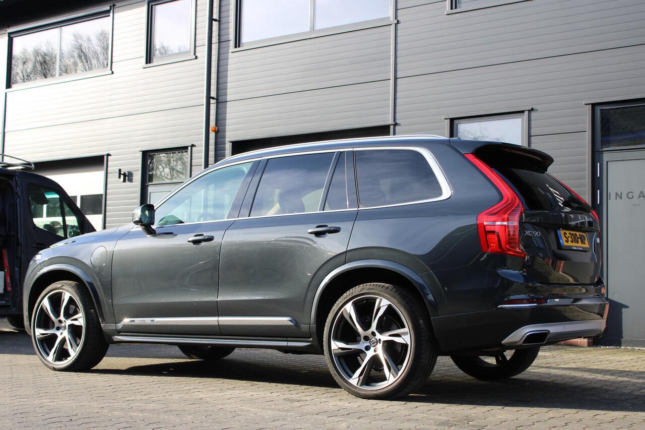 Volvo XC90 2.0 T8 Twin Engine AWD 7 persoons - 22 Inch - Luchtvering - Panoramadak - Comfortzetels - Harman Kardon - Dealer onderhouden - Head up - Topview camera - Adaptieve Cruise Control - Trekhaak