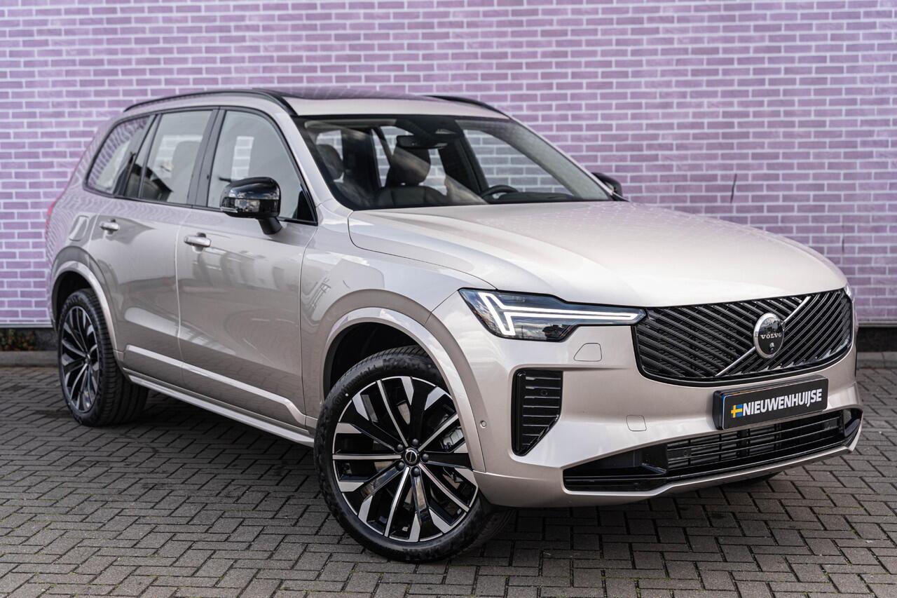 Volvo XC90 2.0 T8 Plug-in hybrid AWD Ultra Dark | Luchtvering | Massagestoelen | Stoelventilatie | Trekhaak | Bowers & Wilkins audio | Schuif-/Kanteldak |Stoelverwarming | 360 Camera | Head-up Display | Lederen Bekleding | 7-Zits | Google | Longe Range |