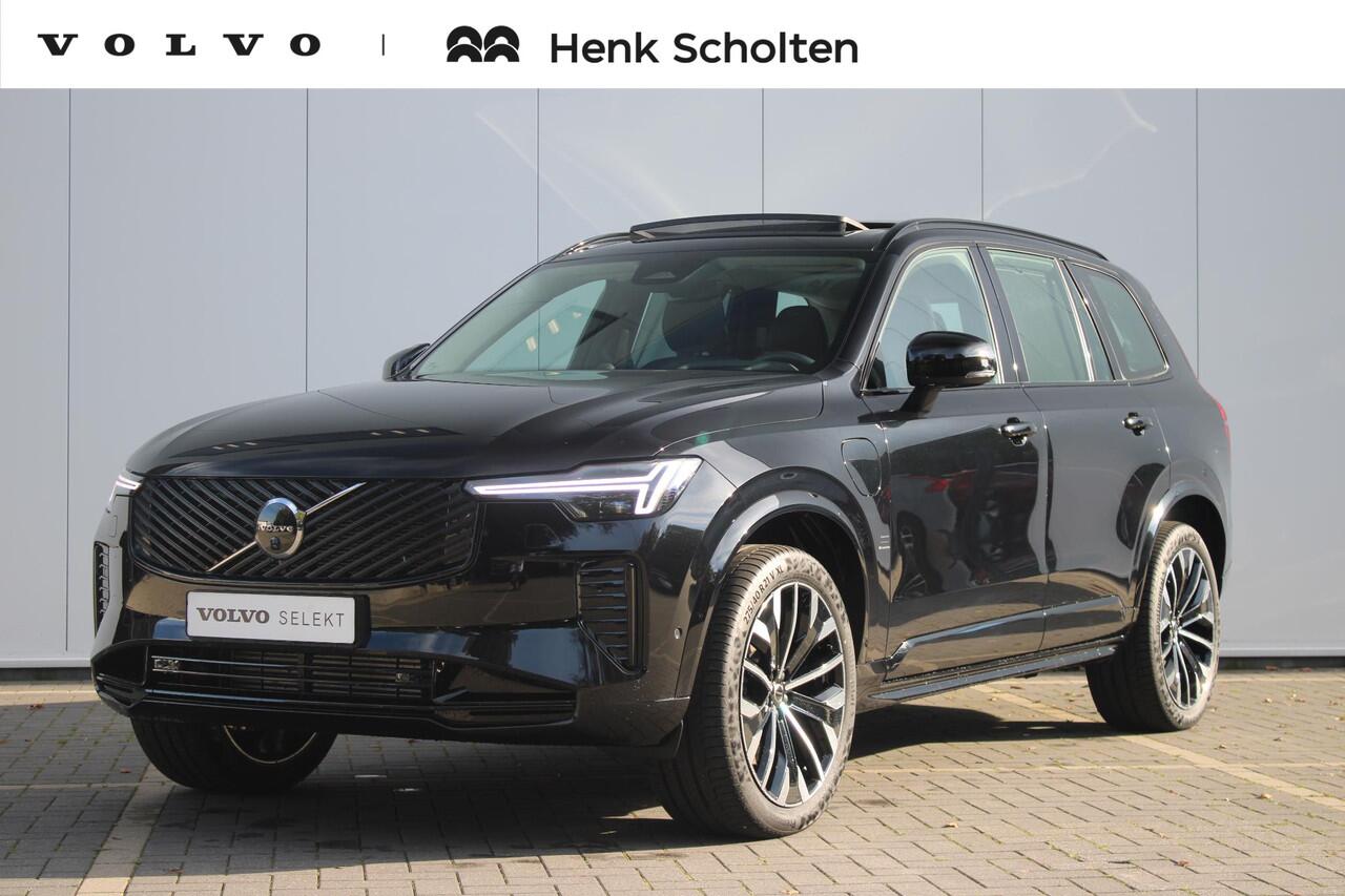 Volvo XC90 T8 445PK Plug-in hybrid AWD Ultra Dark | Luchtvering | Gelamineerde zijruiten | Bowers & Wilkins High End Audio | Massagefunctie voorstoelen | Semi Elektr Trekhaak |