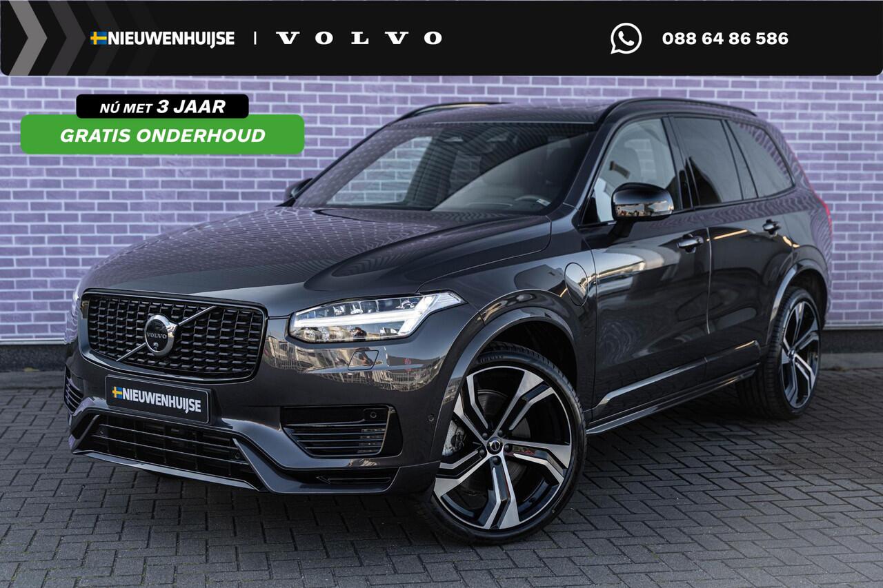 Volvo XC90 T8 Recharge AWD Ultimate Dark | Long Range | Google | Adaptieve Cruise | Schuif-/Kanteldak | Bowers & Wilkins Audio | 360° Camera | Head-Up Display | Stoel-/Stuurverwarming | Gelaagde Zijruit(en) | Getint Glas | 22" LM